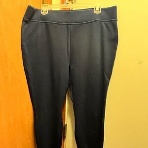 Lands' End Women's Dark Blue Leggings